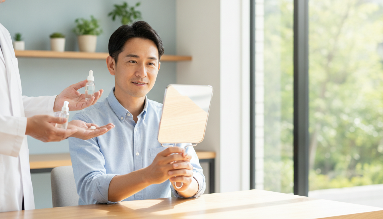AGA治療の主な種類と効果の出る仕組み
