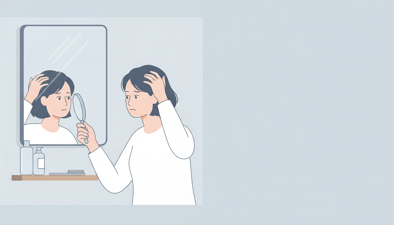 薄毛の原因がAGAではない場合の見分け方