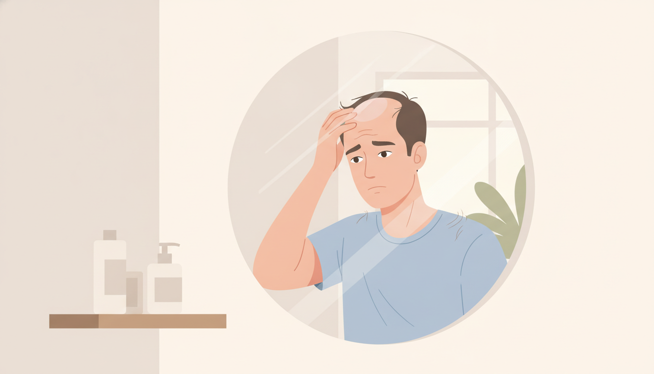 薄毛になる主な原因と脱毛症の種類